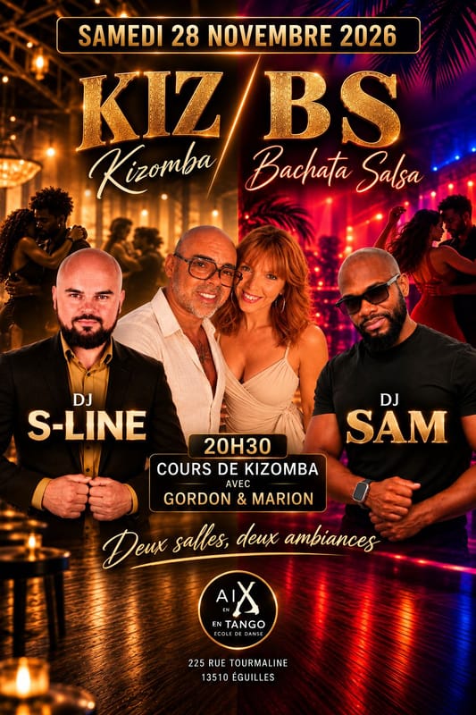 Soirée kiz 100% / Bachata Salsa