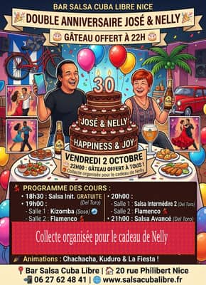 DOUBLE ANNIVERSAIRE & SOIRÉE LATINA ! 🎉 JOSE ET NELLY