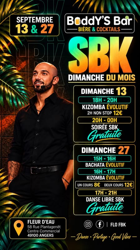 Deux dimanche par mois au Buddy’s avec Flo FBK