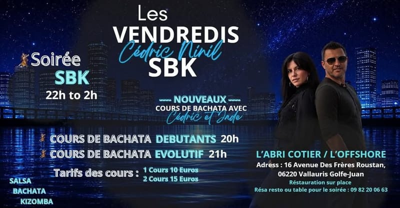 🔥Vendredi 25 Septembre Cédric Ninil SBK🍹🍸🕺💃