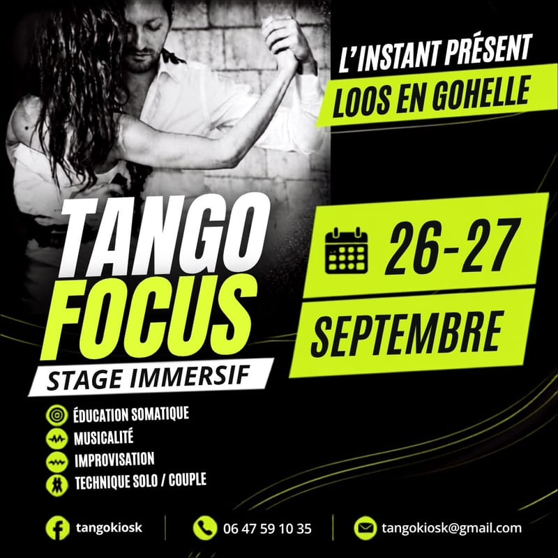 Stage tango argentin - tango focus - les spirales