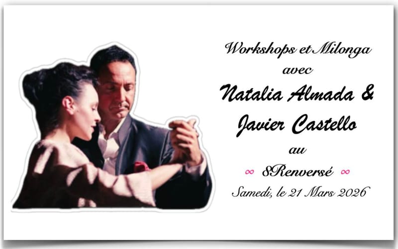 Déplacer à Plus Tard: Stage et Milonga avec Natalia Almada et Javier Castello