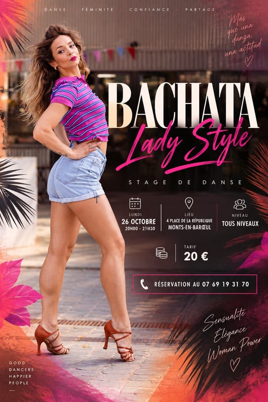 Stage Bachata ladystyle