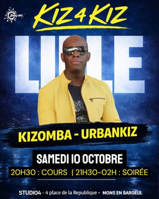 KIZ 4 KIZ - cours + soirée - LILLE