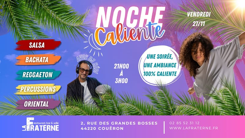 NOCHE CALIENTE -DJ HEDI- 27/11 ✨