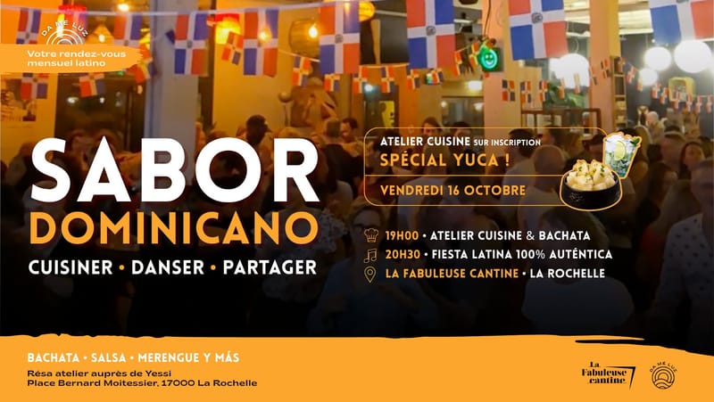 Sabor Dominicano - comida, musica y gozadera total !💃🇩🇴