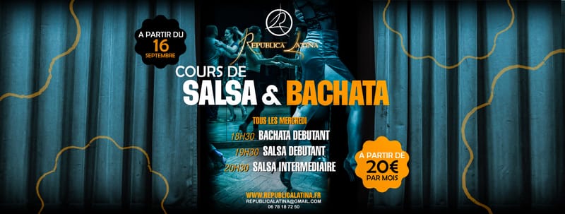 COURS DE SALSA & BACHATA by Republica Latina