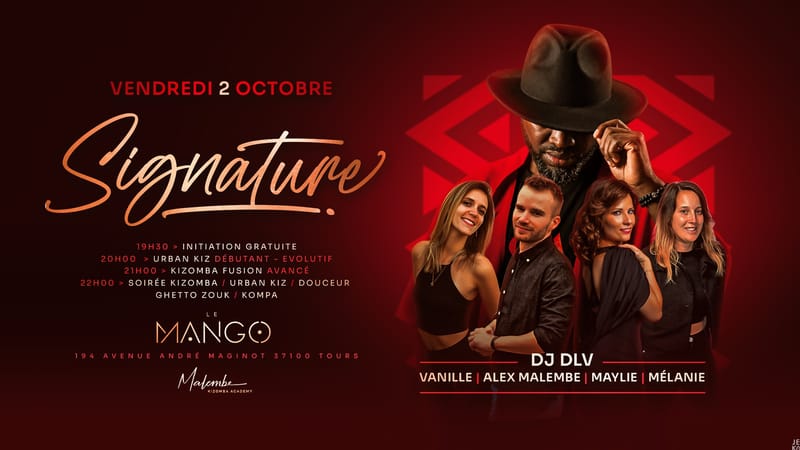 SIGNATURE KIZOMBA X - LA MENSUELLE - DJ DLV