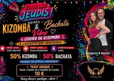 🔥 Tous les jeudis kizomba vibes 🔥