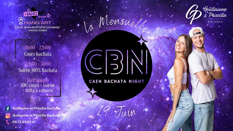 Caen Bachata Night - Soirée 100% Bachata