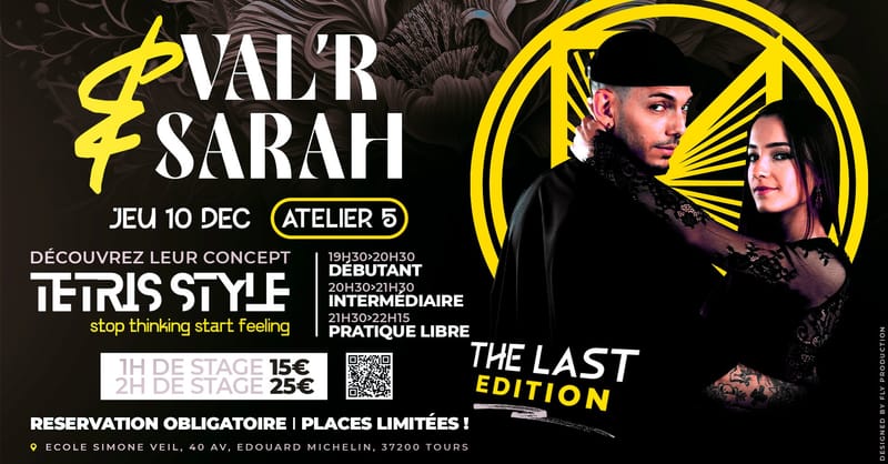 Atelier 5 – Tetris Style avec Val’R & Sarah | The Last Edition – Kizatours