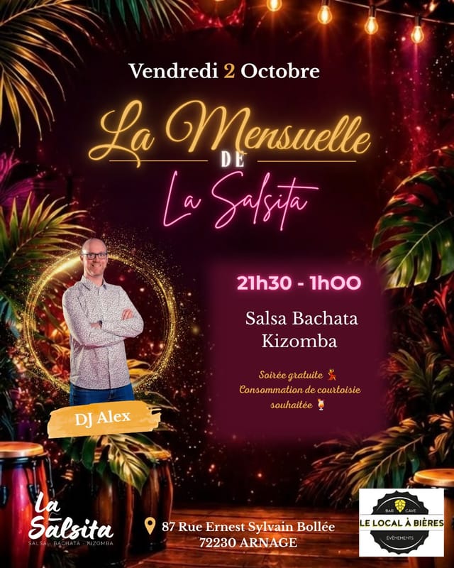🌴✨ LA MENSUELLE DE LA SALSITA ✨🌴