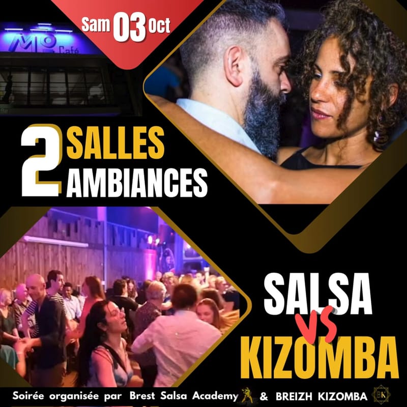 SALSA VS KIZOMBA au Mo Café