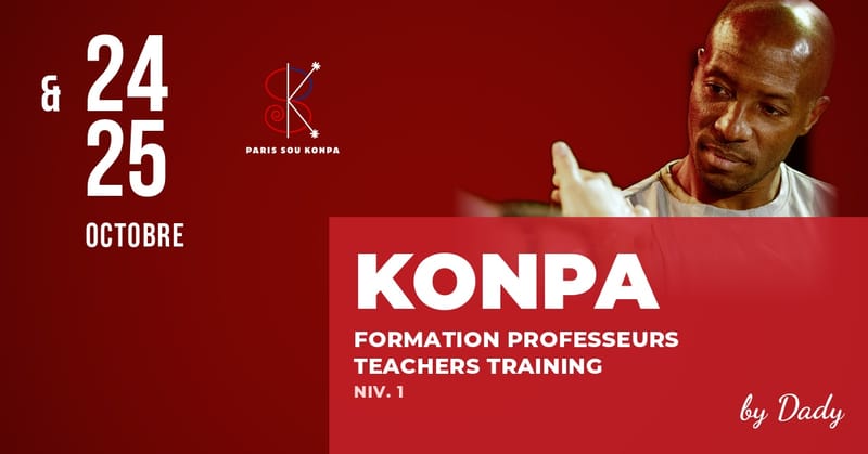 FORMATION PROFESSEUR DE KONPA - TEACHERS TRAINING - Module 1