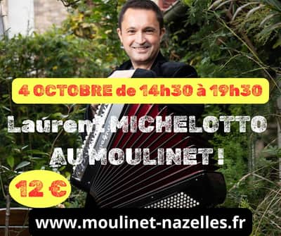 Après-midi dansant avec Laurent MICHELOTTO - 12 €