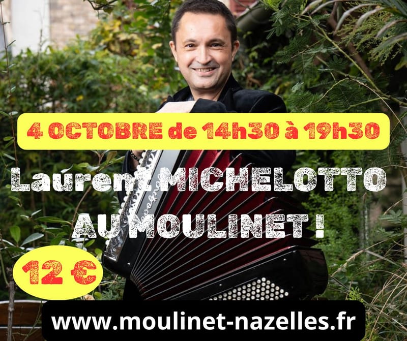 Après-midi dansant avec Laurent MICHELOTTO - 12 €