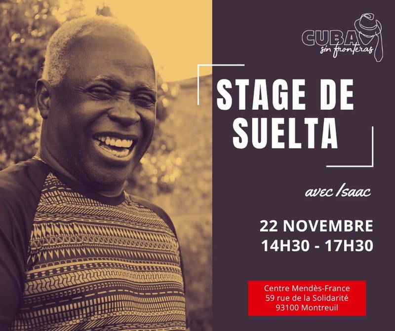 Stage de salsa suelta avec Isaac