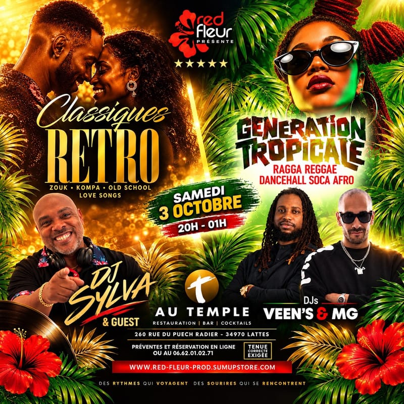 CLASSIQUE RETRO ⭐ GENERATION TROPICALE ⭐ TEMPLE DE LA DANSE