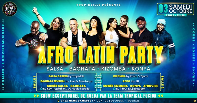 Afro Latin Party & Showtime Rueda