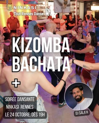 Soirée dansante KB+, Kizomba, Bachata et plus