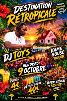 Dj Toy's @Kame House - Punch à 4€