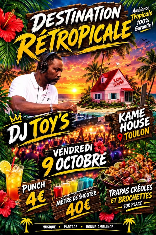 Dj Toy's @Kame House - Punch à 4€