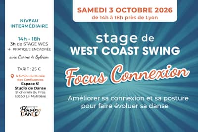 Stage West Coast Swing - Focus Connexion