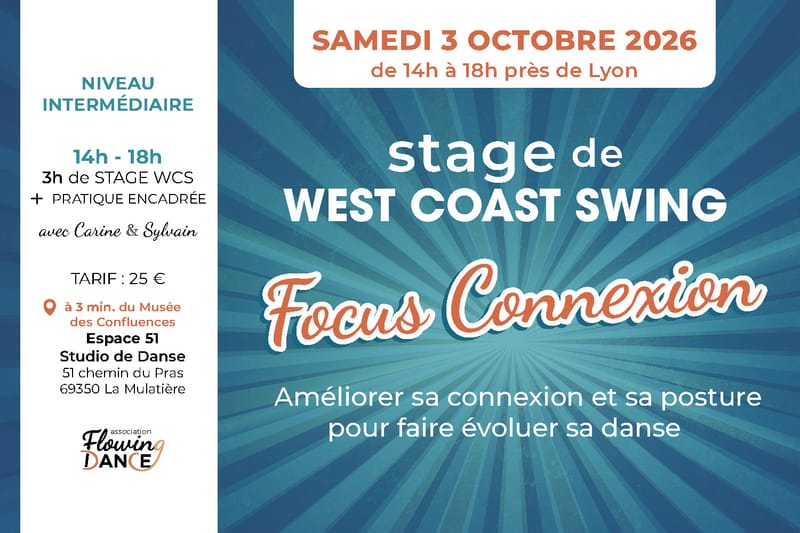 Stage West Coast Swing - Focus Connexion