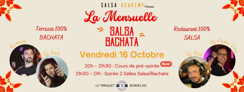 La Mensuelle Salsa/Bachata d'Octobre