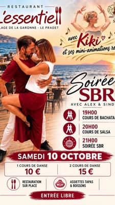 Soirée dansante SBR 💃 🕺 🎶 au bord de la mer ! 🏝 PRADET 83