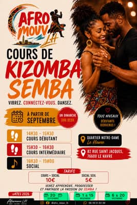 les dimanches KIZOMBA & SEMBA