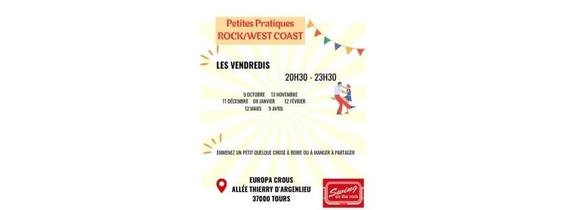 Petites pratiques Rock et West Coast Swing