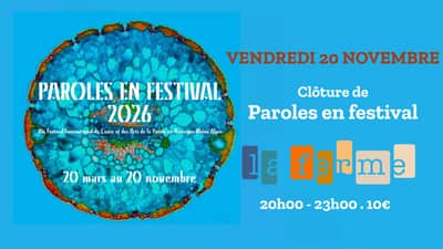 Clôture de Paroles en Festival 2026