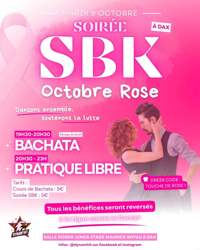 Soirée SBK Octobre Rose