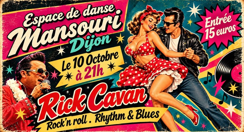 Concert/Soirée dansante Rock ouvert à tous avec Chanteur dès 21h (+DJ intermèdes)