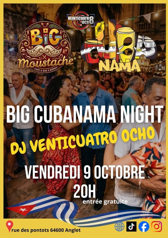 SOIRÉE LATINO " BIG CUBANAMA"