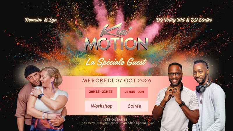 ⭐ La Speciale Guest ⭐ Kiz'motion