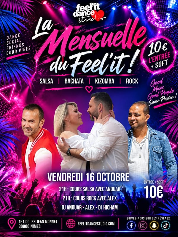 LA Mensuelle SBK-R du FEEL IT ! ( 2 Salles / 3 DJS)