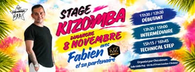 Kizomba avec Fabien 4 heures de stage