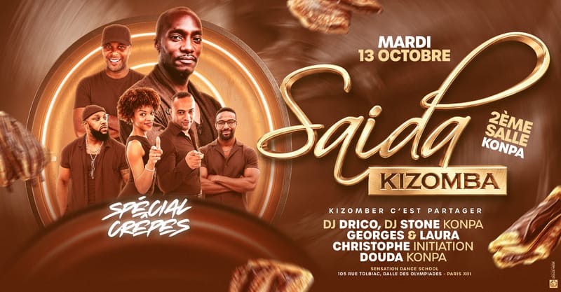 Saida Kizomba Spéciale crêpes