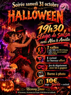 Stage et soirée halloween🎃
