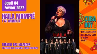 Haila MOMPIÉ - 04 Février 2027 - SON/SALSA/TIMBA - Toulouse