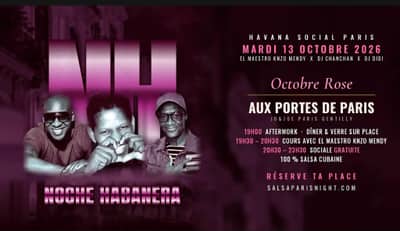 NOCHE HABANERA - MARDI 13 OCTOBRE - DJ DIDI & CHANCHAN