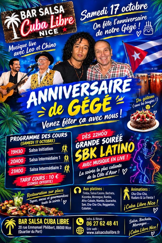 🎂🎉 ÉVÉNEMENT SPÉCIAL : ANNIVERSAIRE DE GÉGÉ ! 🎉🎂
