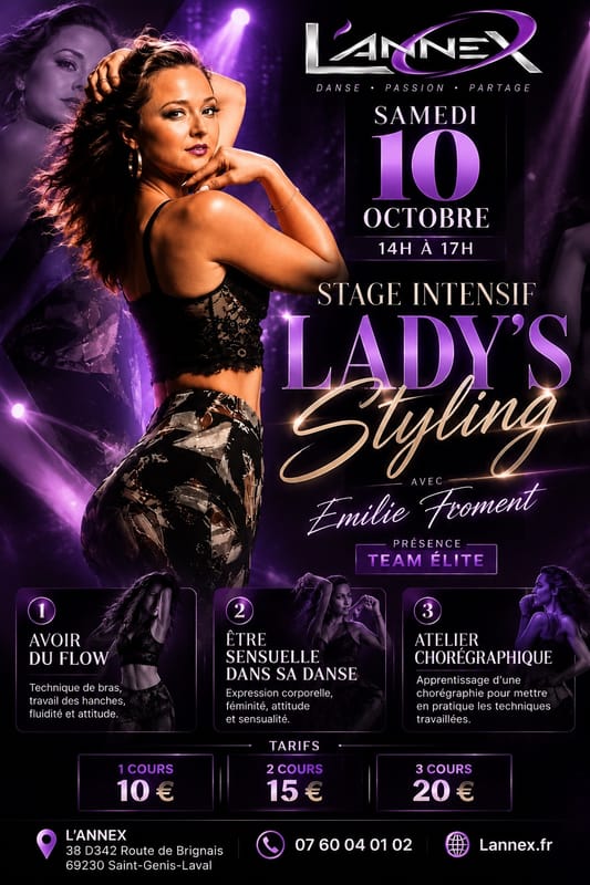 💜STAGE LADY’S STYLING💜BY EMILIE FROMENT💜