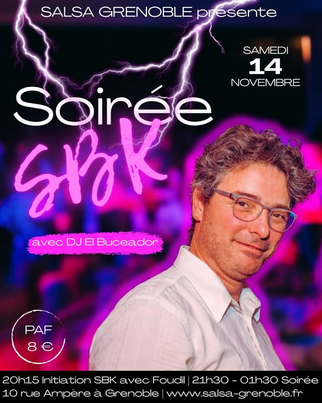 Soirée SALSA y Bachata/Kizomba à Salsa Grenoble - 14 novembre