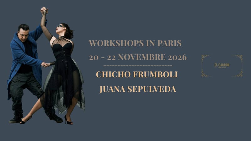 Workshop in Paris : Juana Sepulveda - Chicho Frumboli
