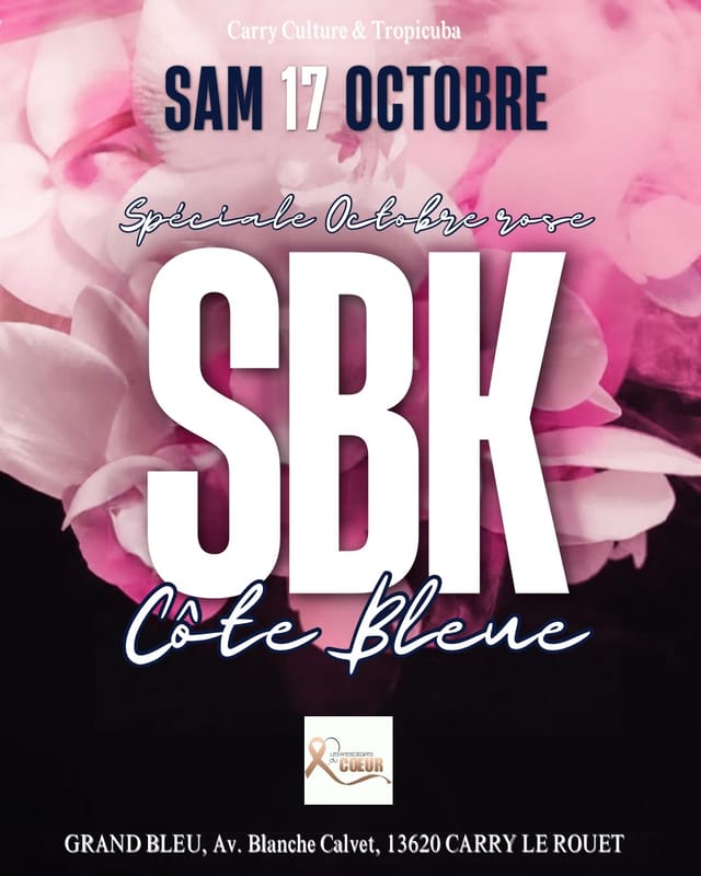 SBK COTE BLEUE spécial Octobre rose!