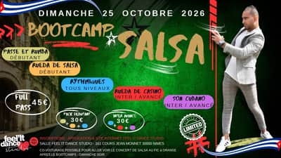 BOOTCAMP SALSA NIMES / DIM 25 OCT