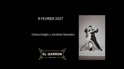 Milonga El Garrón : Clarisa Aragòn y Jonathan Saavedra